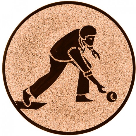 Squittles men medal insert bronze 25 mm