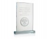 Lora engravable crystal award in gift box B
