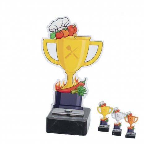 Cooking Contest Cup acrylic award