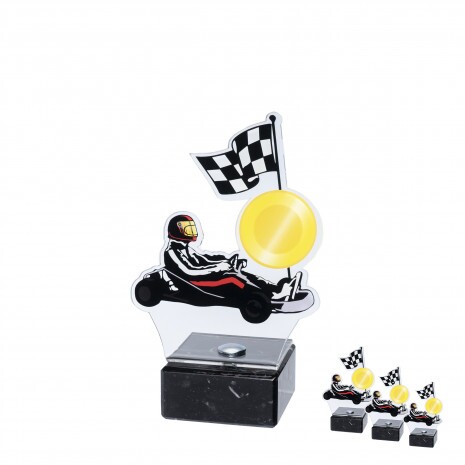 Go-kart acrylic award