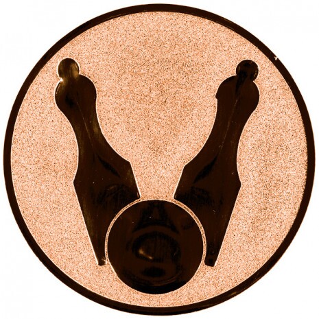 Squittles medal insert bronze 50 mm