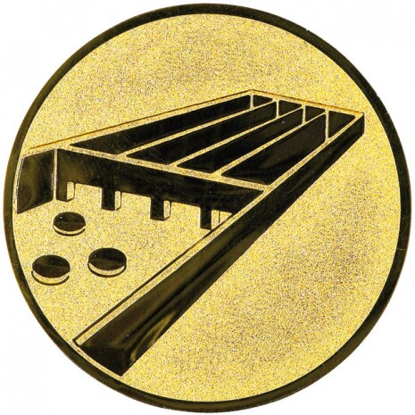 Rex medal insert gold 25 mm