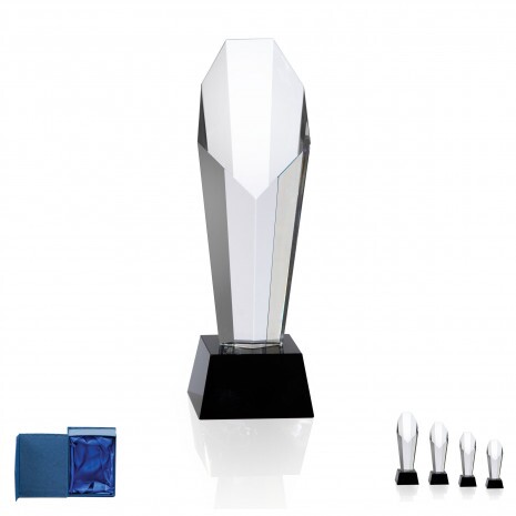 Crystal trophy Jane in gift box