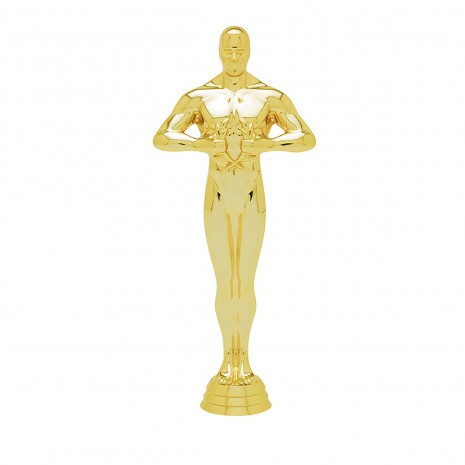 Ossi statue golden figure