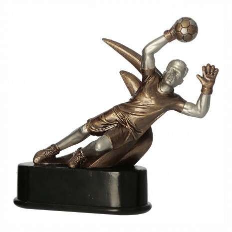 Football Goalkeeper resin sculpture