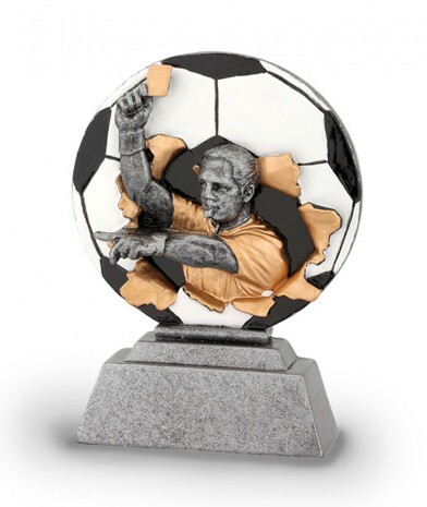Soccer (referee) resin statue