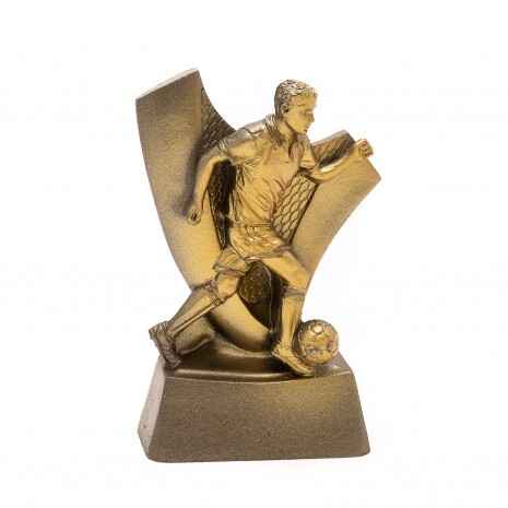 Football (small player) resin sculpture
