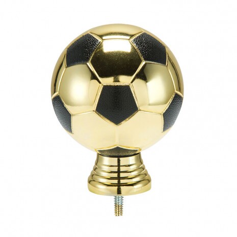 Football ball gold/black figure
