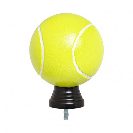Tennis ball colorful figure