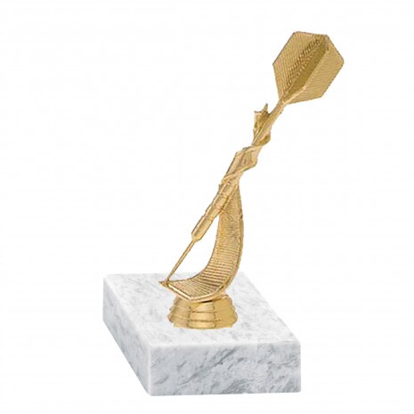 darts golden figure with base