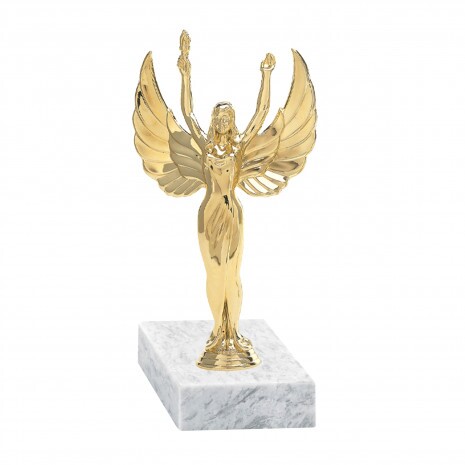 Victorious (Little Victoria) golden figure with base
