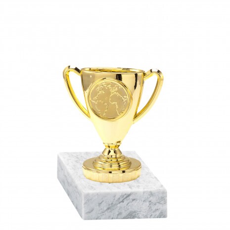 Trophy (Gold) golden figure with base