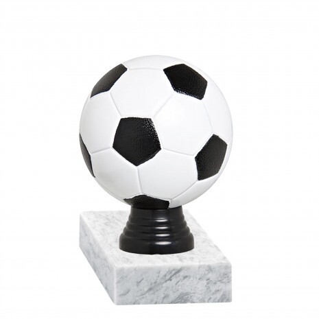 Football Ball colored figure with base