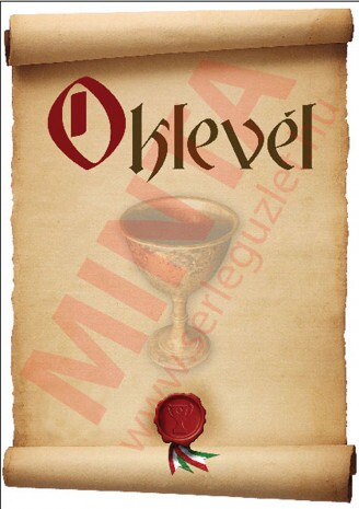 Parchment certificate A5