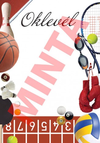 Diploma mixed sports A4