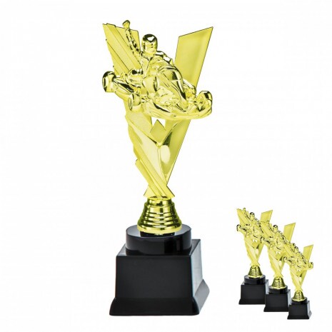 Go-Kart on black block base