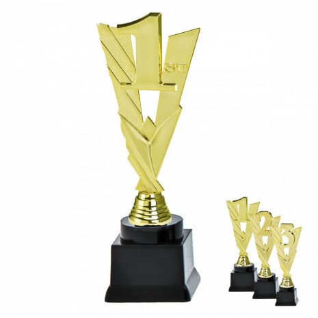 1st Place on black block base