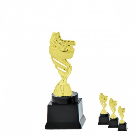 Ice Hockey on black block base