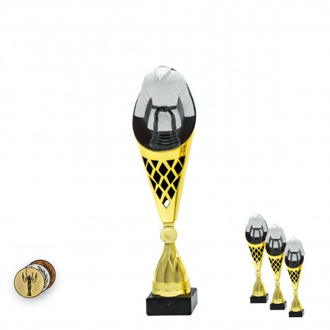 Karate arany/fekete serlegen C