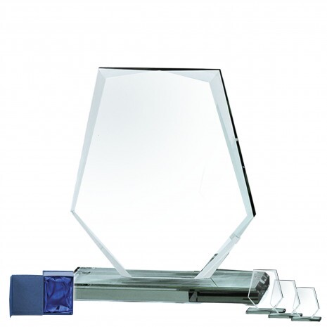 Glass trophy Jennifer (UV) in Gift Box C