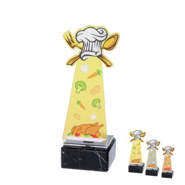 Chef acrylic award