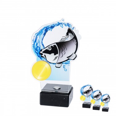 Fisherman (fish) acrylic award