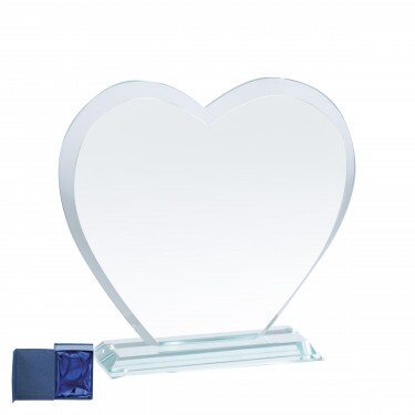 Crystal trophy Amor in gift box