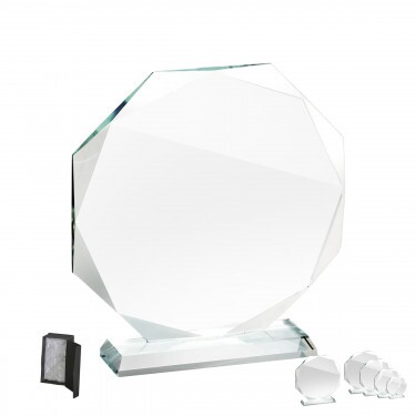Crystal trophy Carissan (UV) in gift box