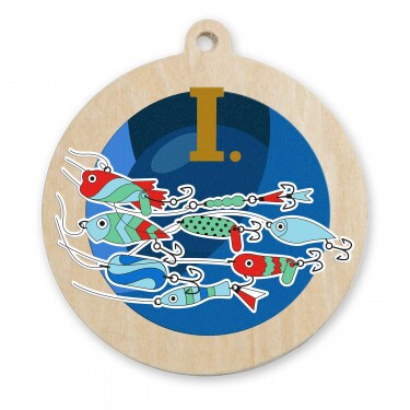 Wooden medal G73