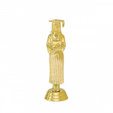 Student (female) golden figure