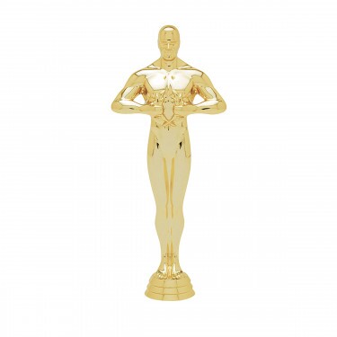 Ossi statue (small) golden figure