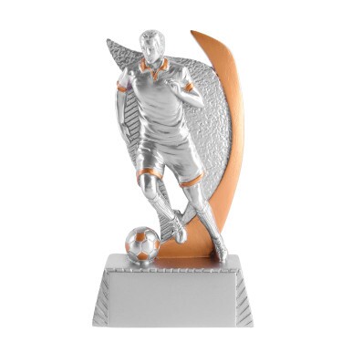 Football player 12 cm resin figure