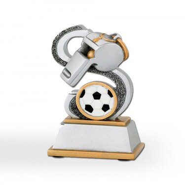 Referee whistle resin sculpture