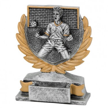 Soccer (goal) resin statue