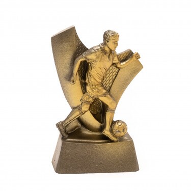 Football (small player) resin sculpture