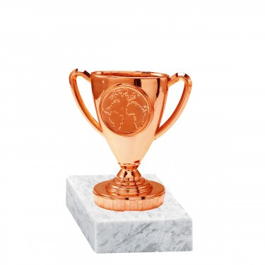 Trophy (Bronze) golden figure with base