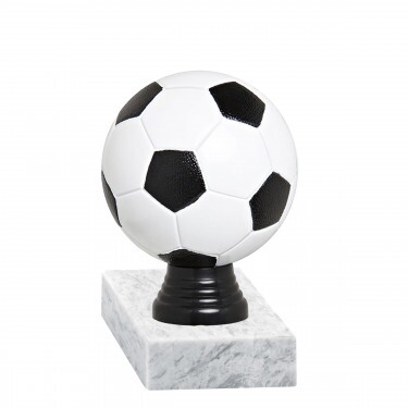 Football Ball colored figure with base