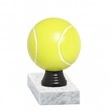 Tennis Ball colorful figure with base
