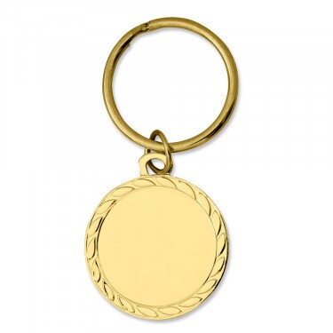Keychain with 25 mm insert