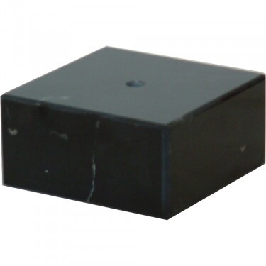Black marble base