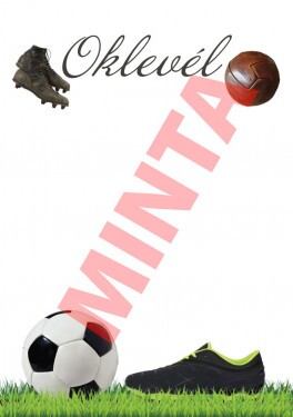 Our football certificate A4