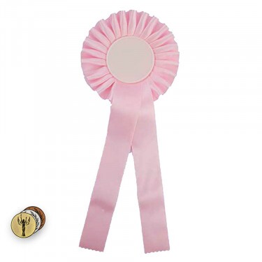 Pink rosette