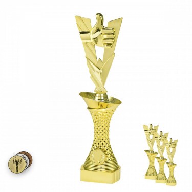 Like on a gold column stand