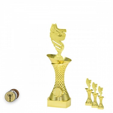 Ice Hockey on a gold column stand