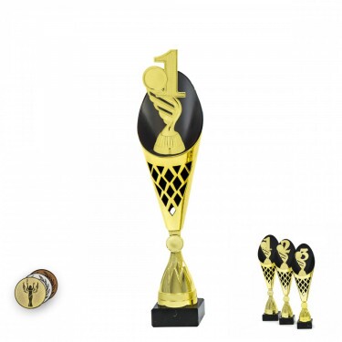 3rd Place on a black/gold trophy