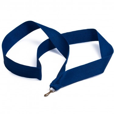 Dark blue 22 mm wide medal ribbon