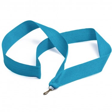Light blue 22 mm wide medal ribbon