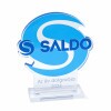 Premium acrylic award with acrylic base, standing (max. size 10x25 cm)