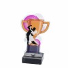 Ballroom dancing cup acrylic award