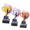 Contemporary dance cup acrylic award